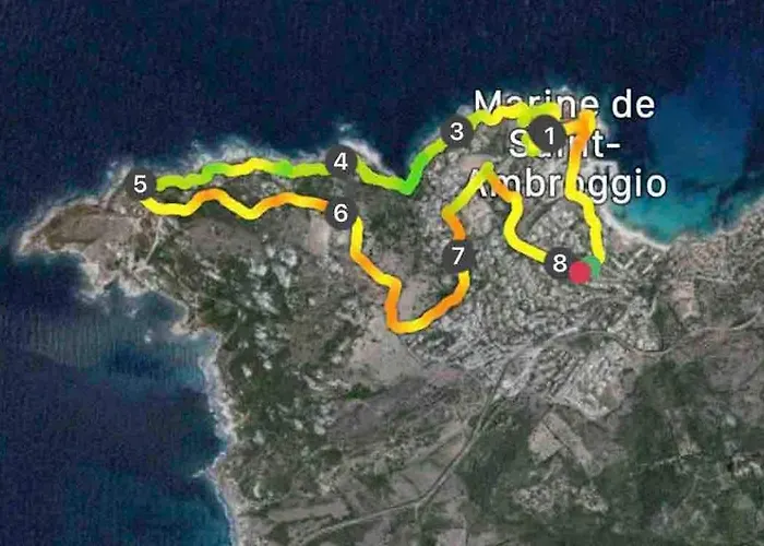 Solane 5 100m Lumio (Corsica)